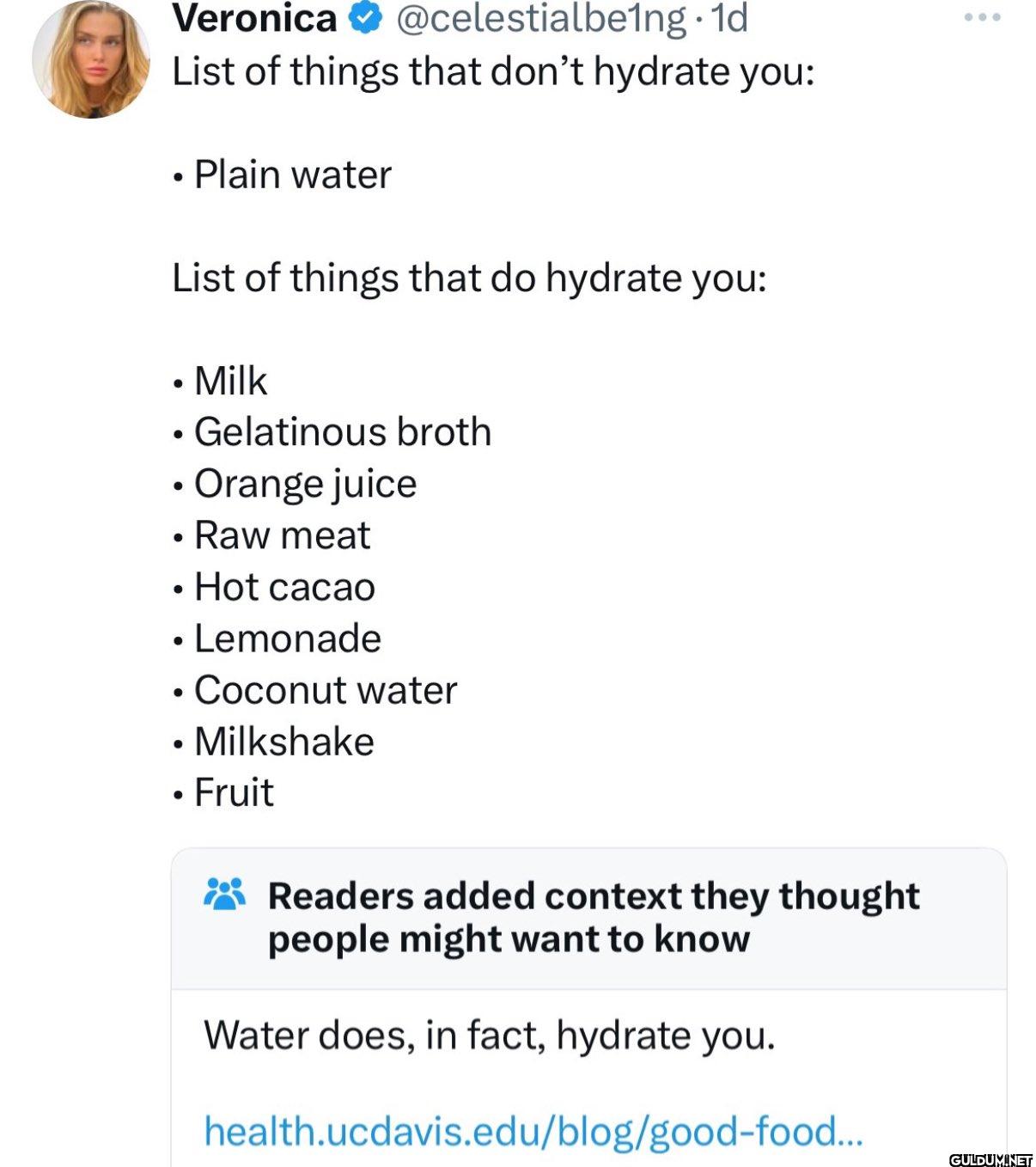 1d List of things that...