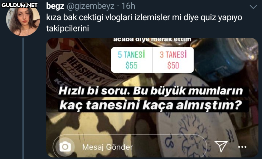 begz @gizembeyz · 16h kıza...