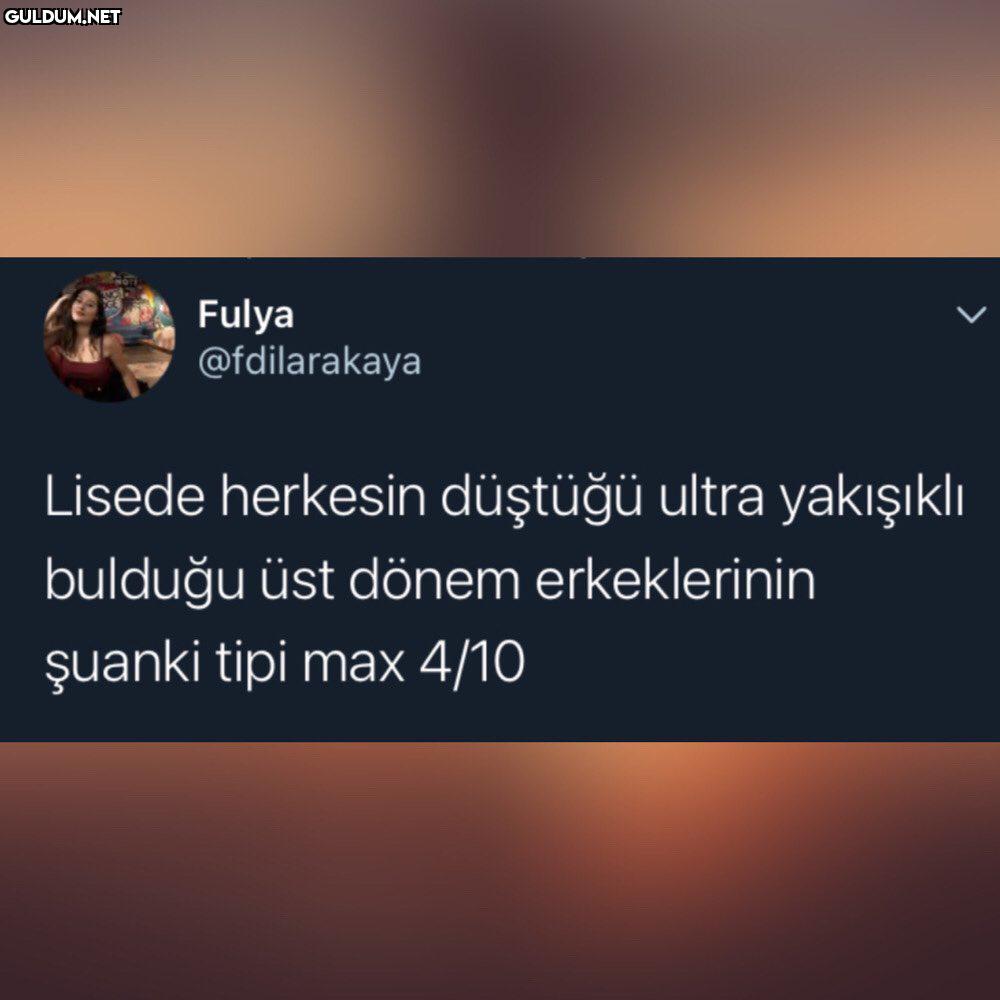 gerçekten böyle mi Fulya...