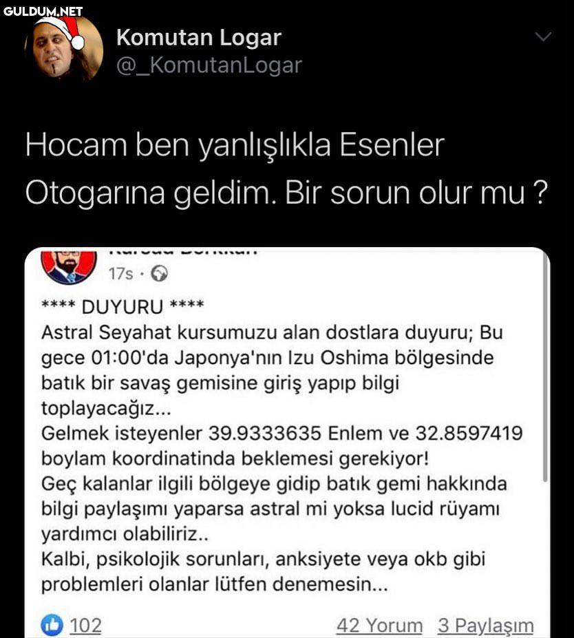 Komutan Logar...
