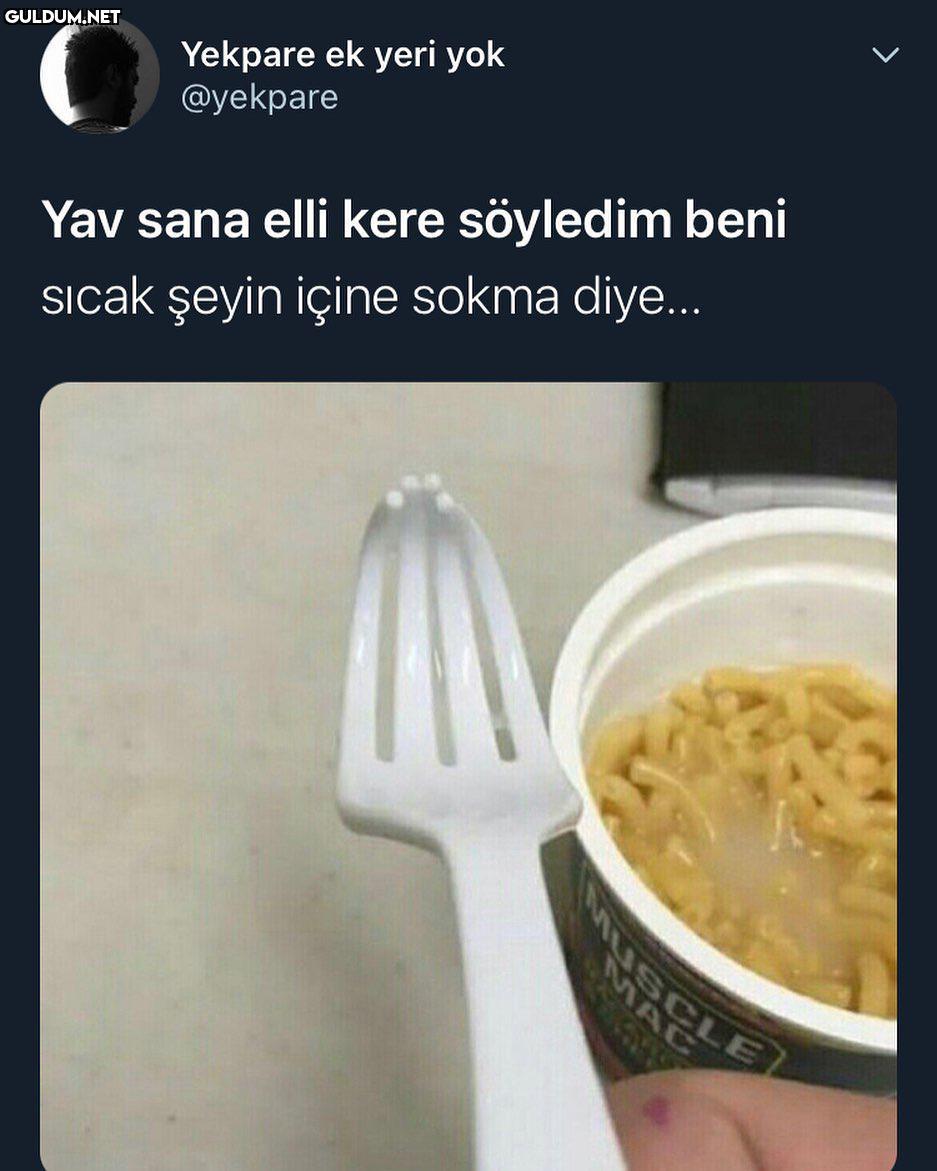 çatal “be a**kodum”...