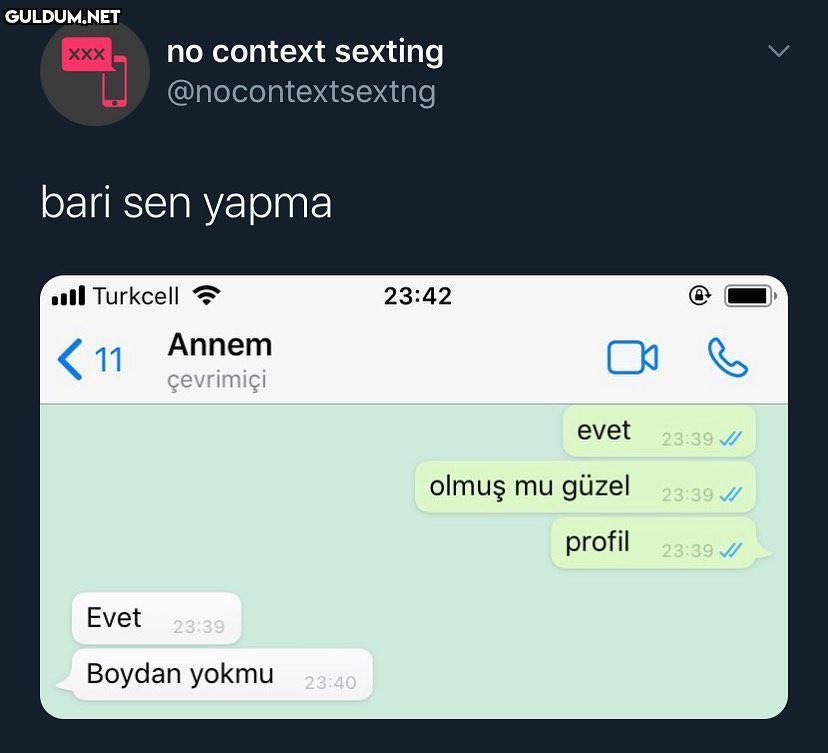 no context sexting XXX...