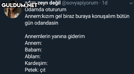adım zeyn değil...