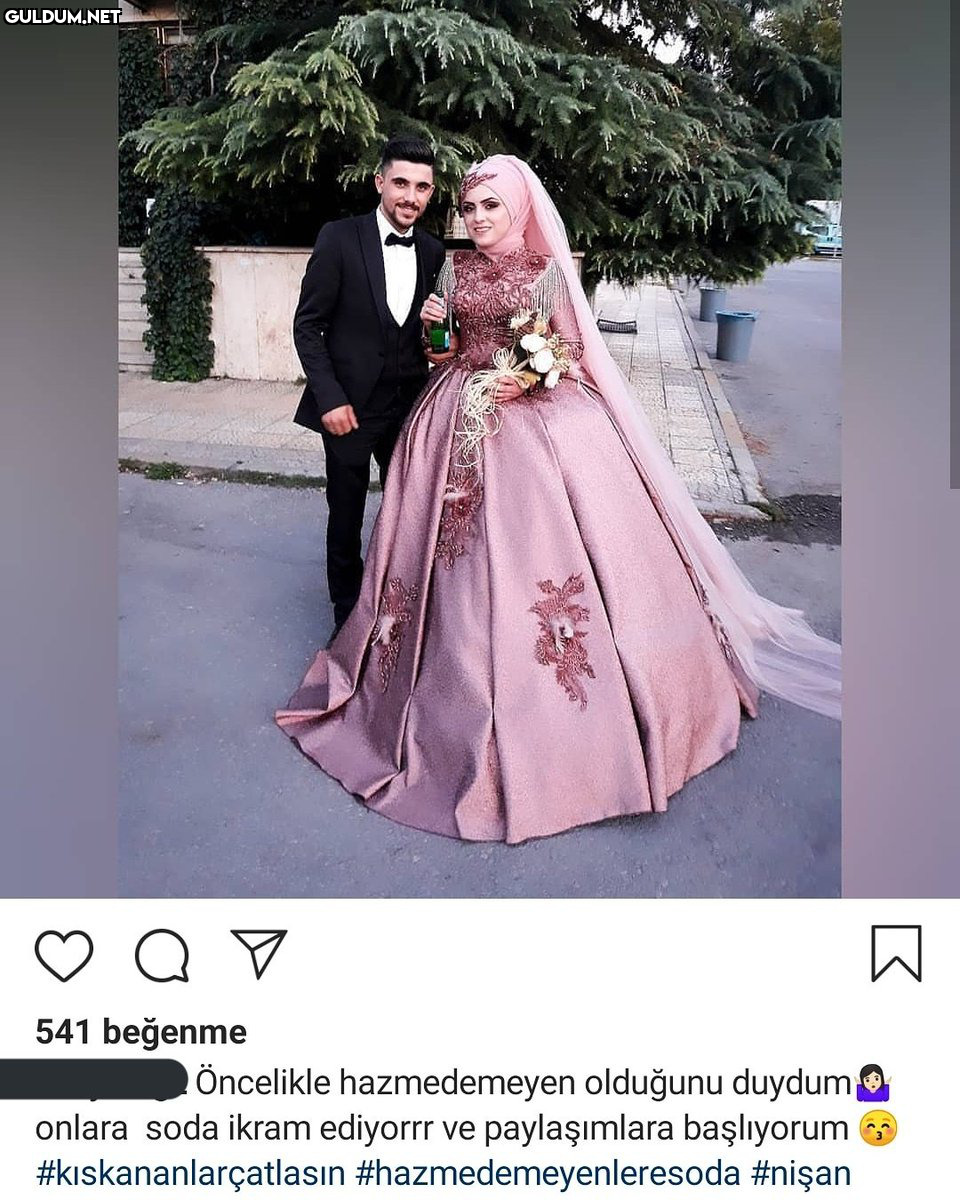 Nispet olsun diye evlenmek...
