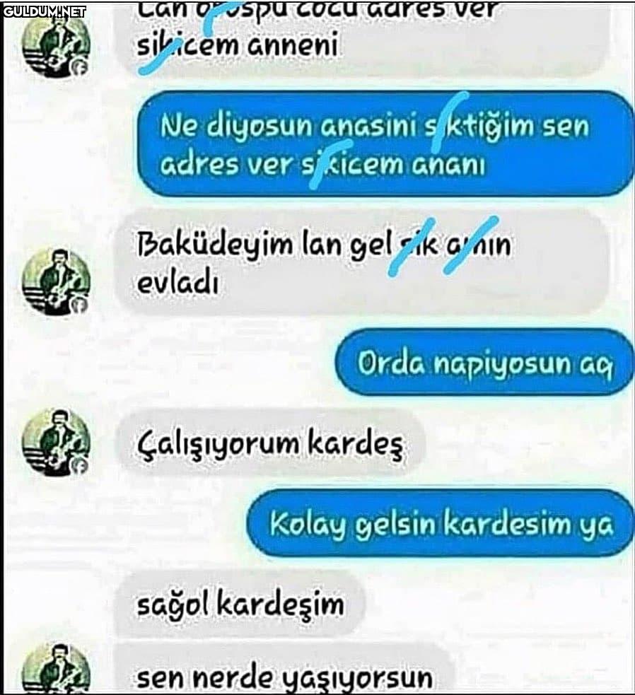 Efsane diyalog...