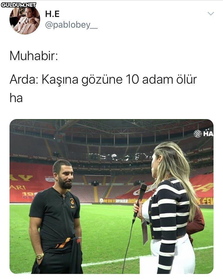 Н.Е @pablobey_ Muhabir:...