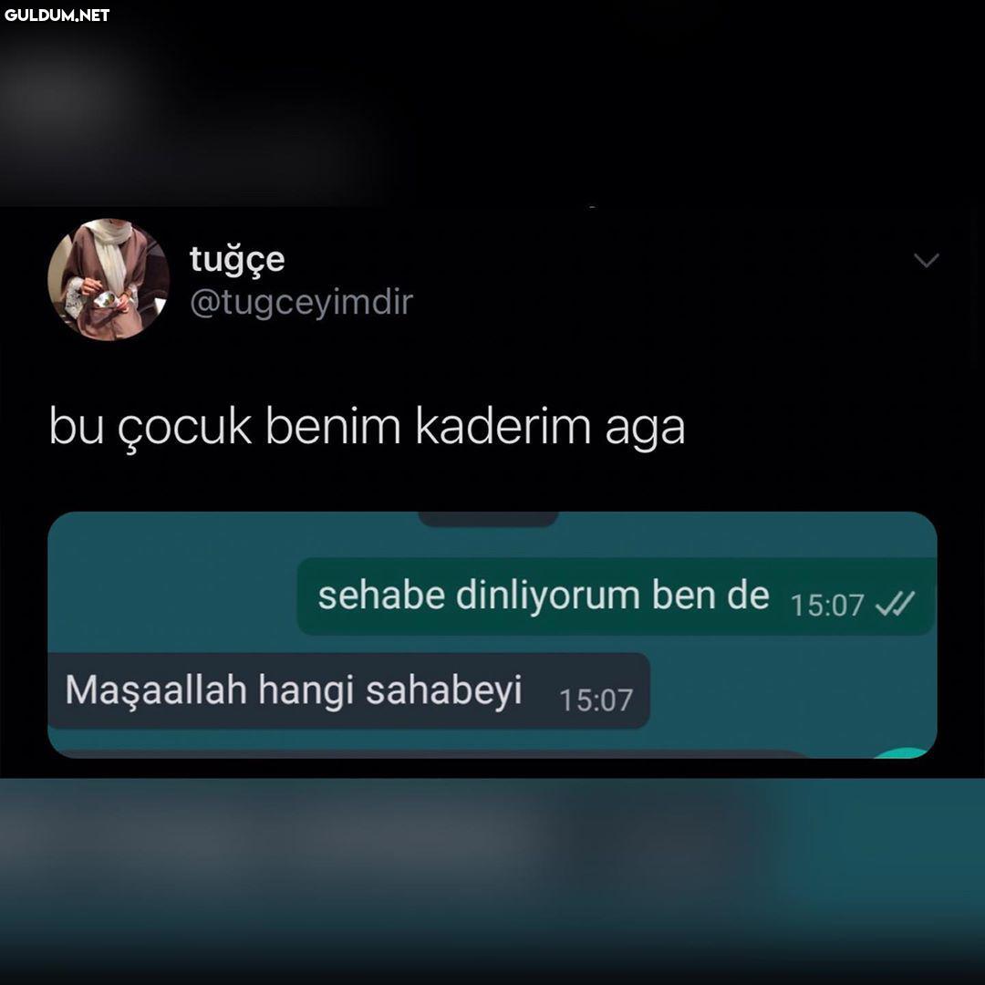 tuğçe @tugceyimdir bu...