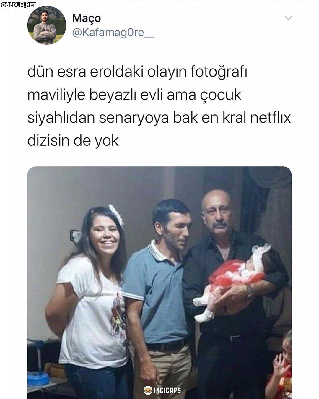 Maço @KafamagOre_ dün esra...