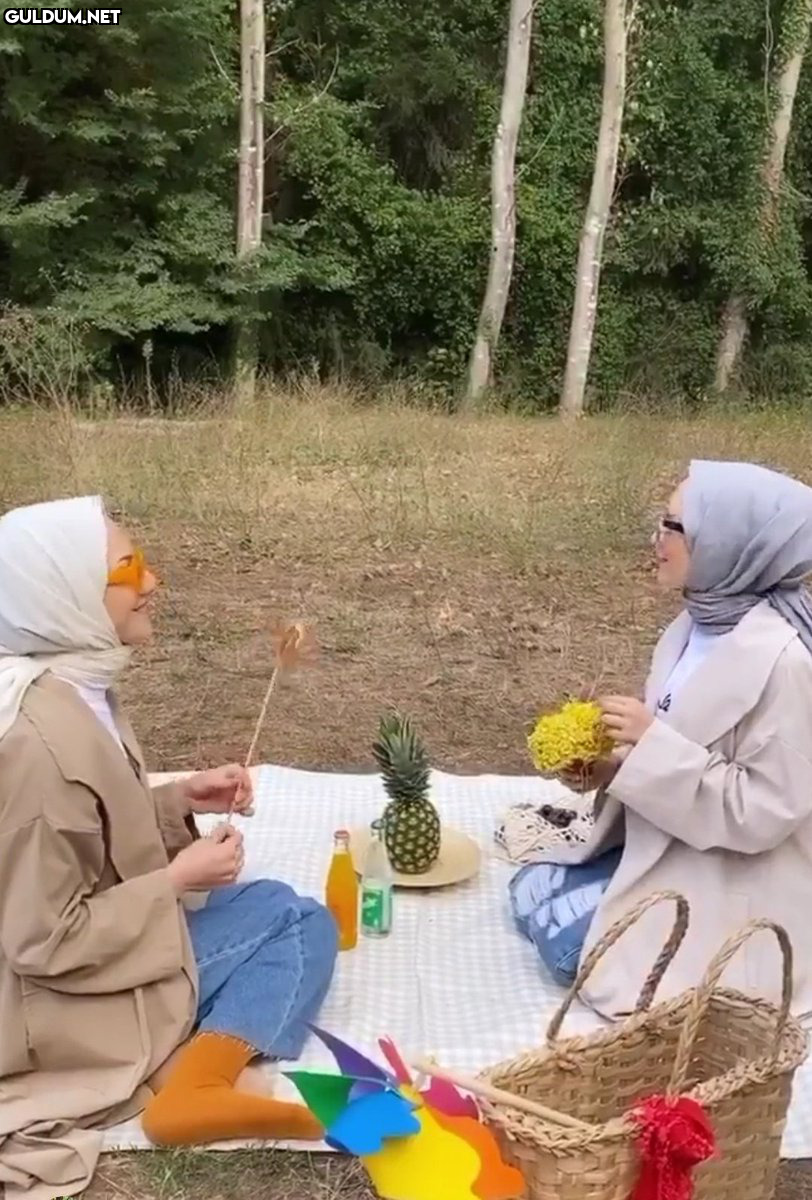 Pikniğe altın götüreni...