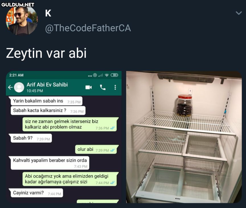 K @TheCodeFatherCA Zeytin...