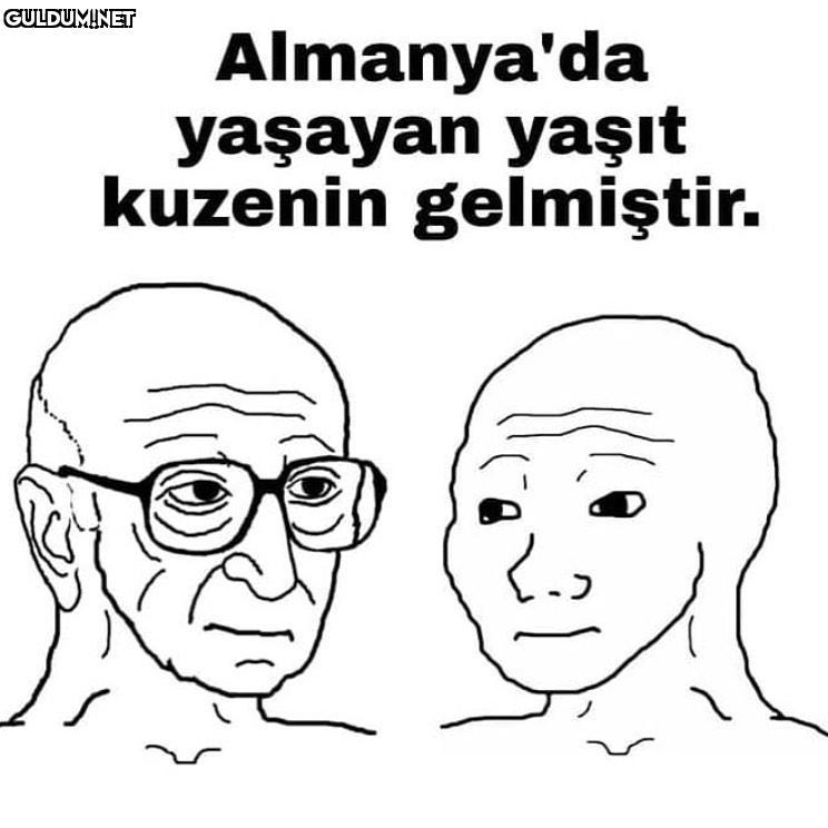 Almanya'da yaşayan yaşıt...