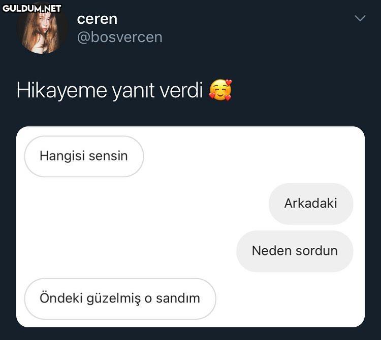 ceren @bosvercen Hikayeme...