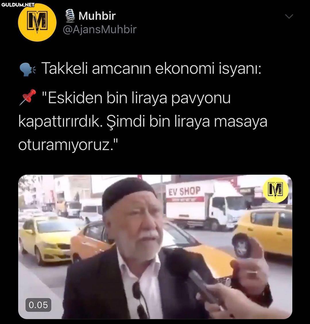 işte gerçek bir ekonomist...