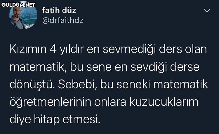 öğretmenlerin yaklaşımı bu...