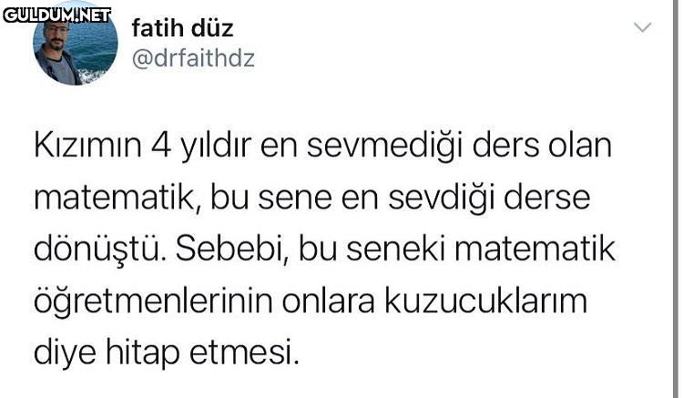 öğretmenler çok etkili...