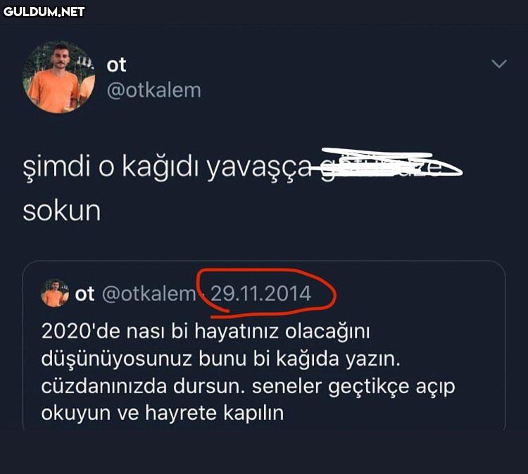 öyle bir yıl işte 2020 ....
