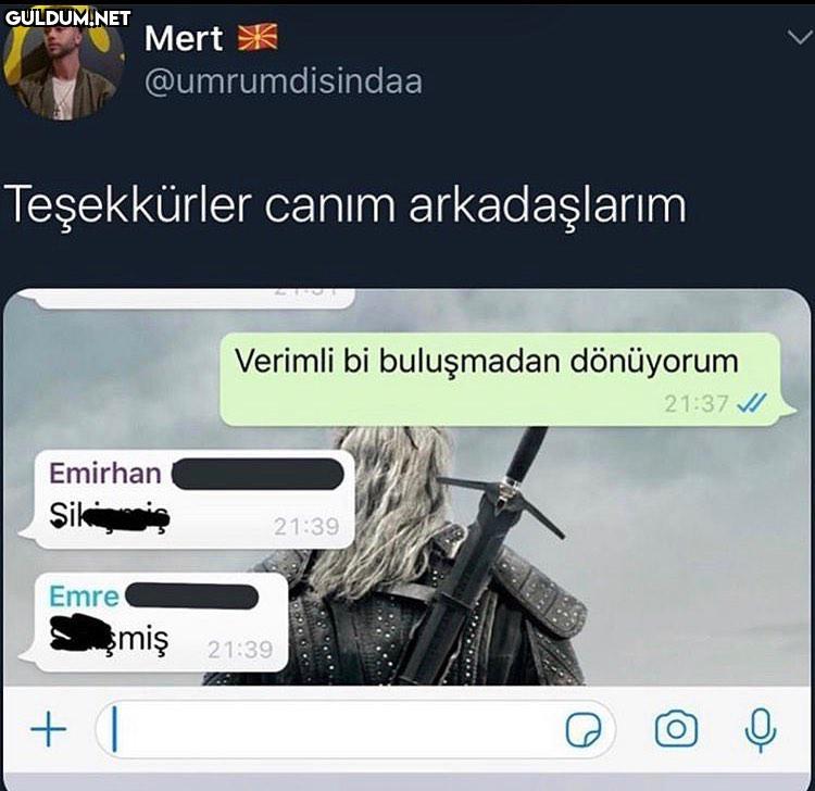 Mert * @umrumdisindaa...