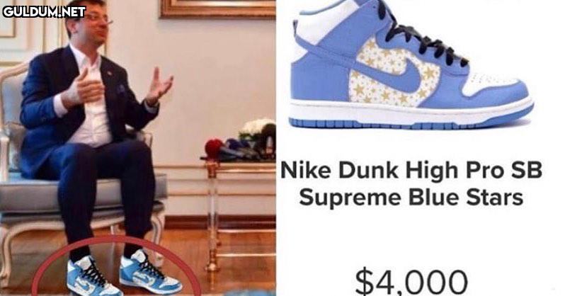 Yakışmadı İmamoğlu... Nike...