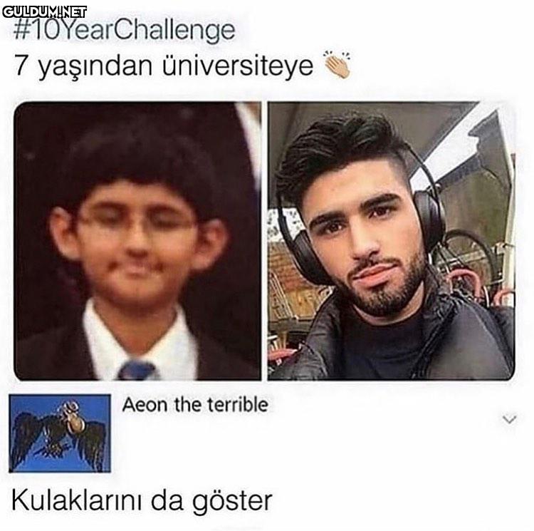 ayıp ayıp #10YearChallenge...
