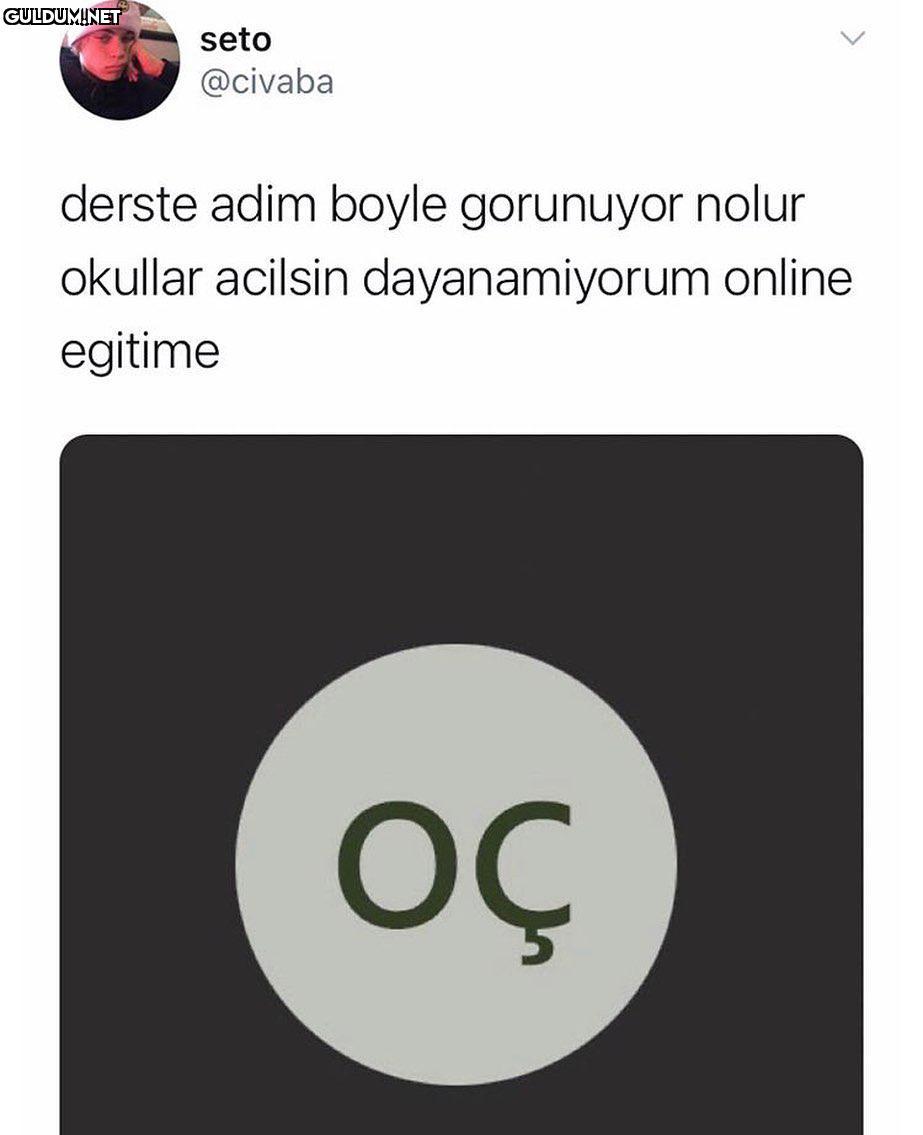seto @civaba derste adim...