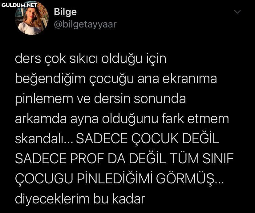twitter üyemizden hikaye...