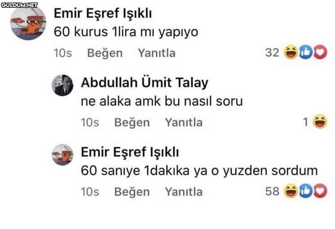 kafam karisti benimde Emir...