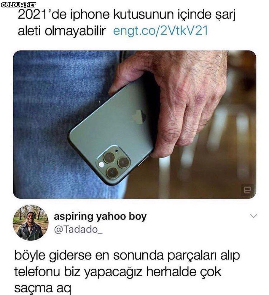 kapitalizm 2021'de iphone...
