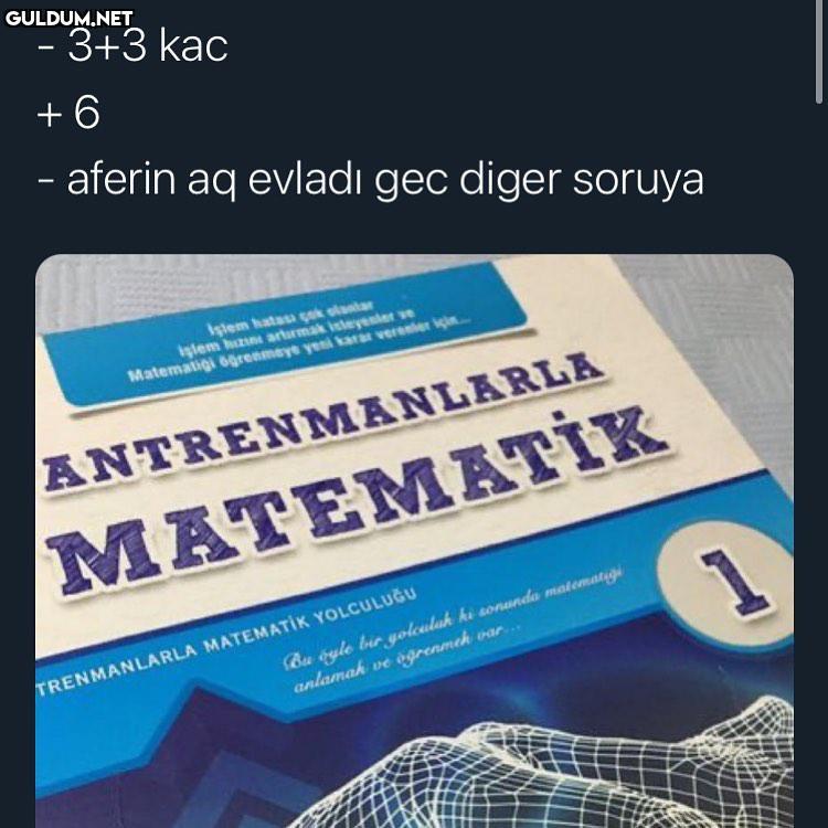 - 3+3 kac + 6 - aferin aq...