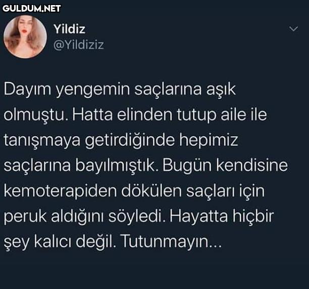 Yildiz @Yildiziz Dayım...