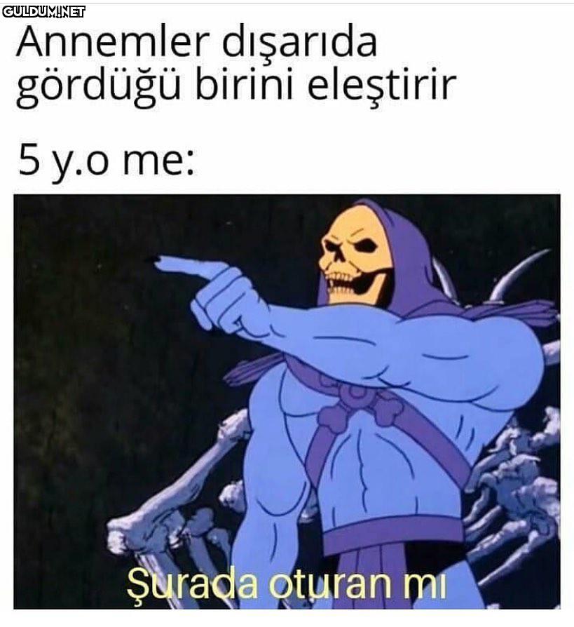 küçükken hep yaşadım bunu...