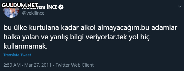Muharrem İNCE O @vekilince...