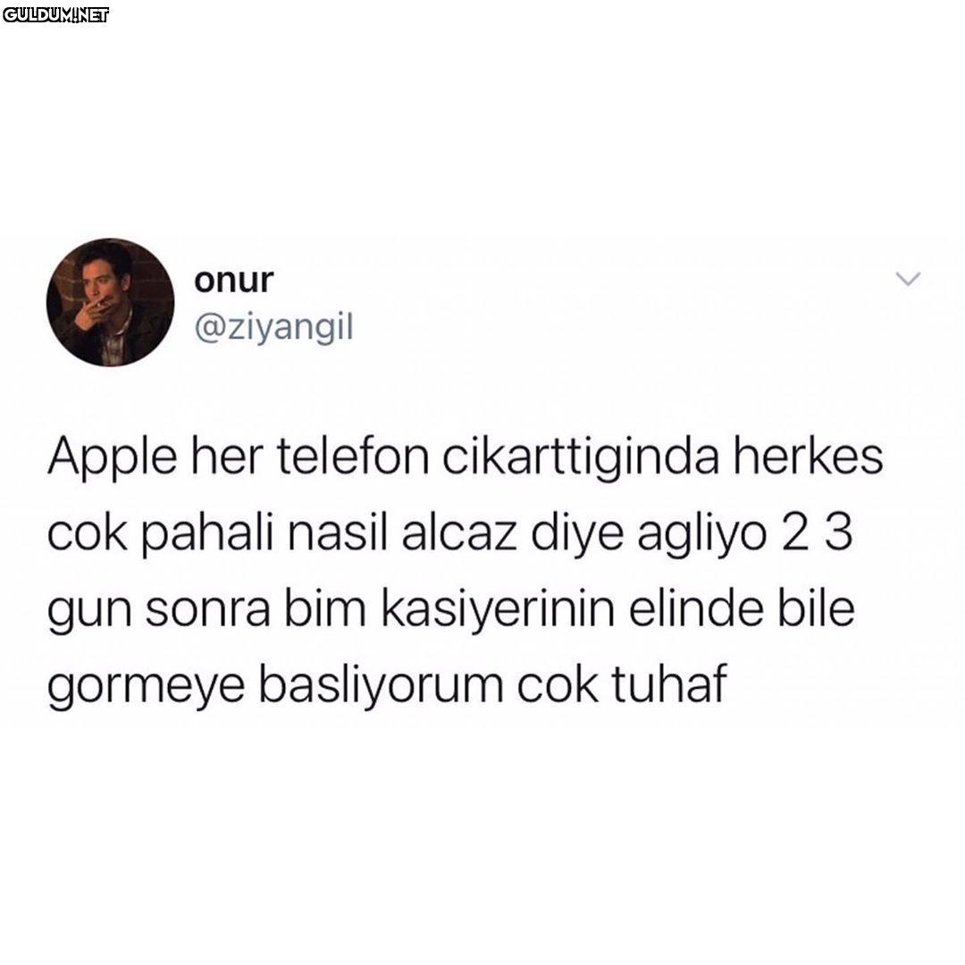onur @ziyangil Apple her...