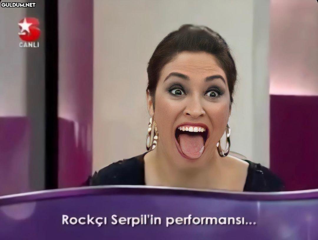 CANLI Rockçı Serpil'in...