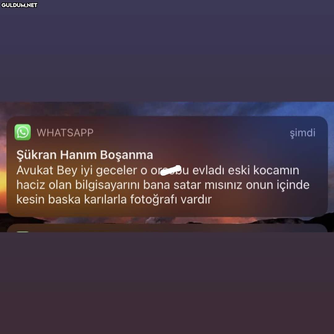 Sadakatsiz WHATSAPP şimdi...