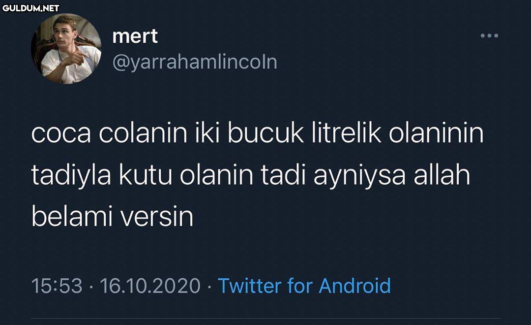 şişede olan apayrı mert...