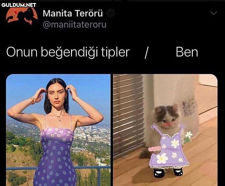 sağdaki daha tatlı Manita...