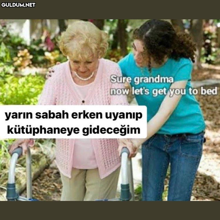 O kütüphaneye gidilmiyor...