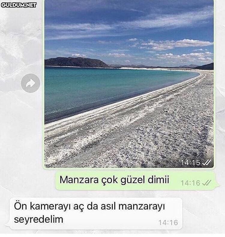 Benimde manzaram sensin...
