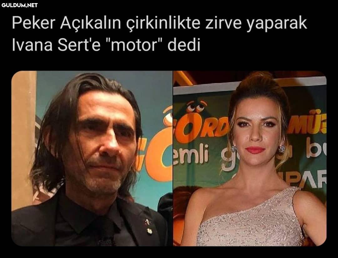 Peker Açıkalın çirkinlikte...