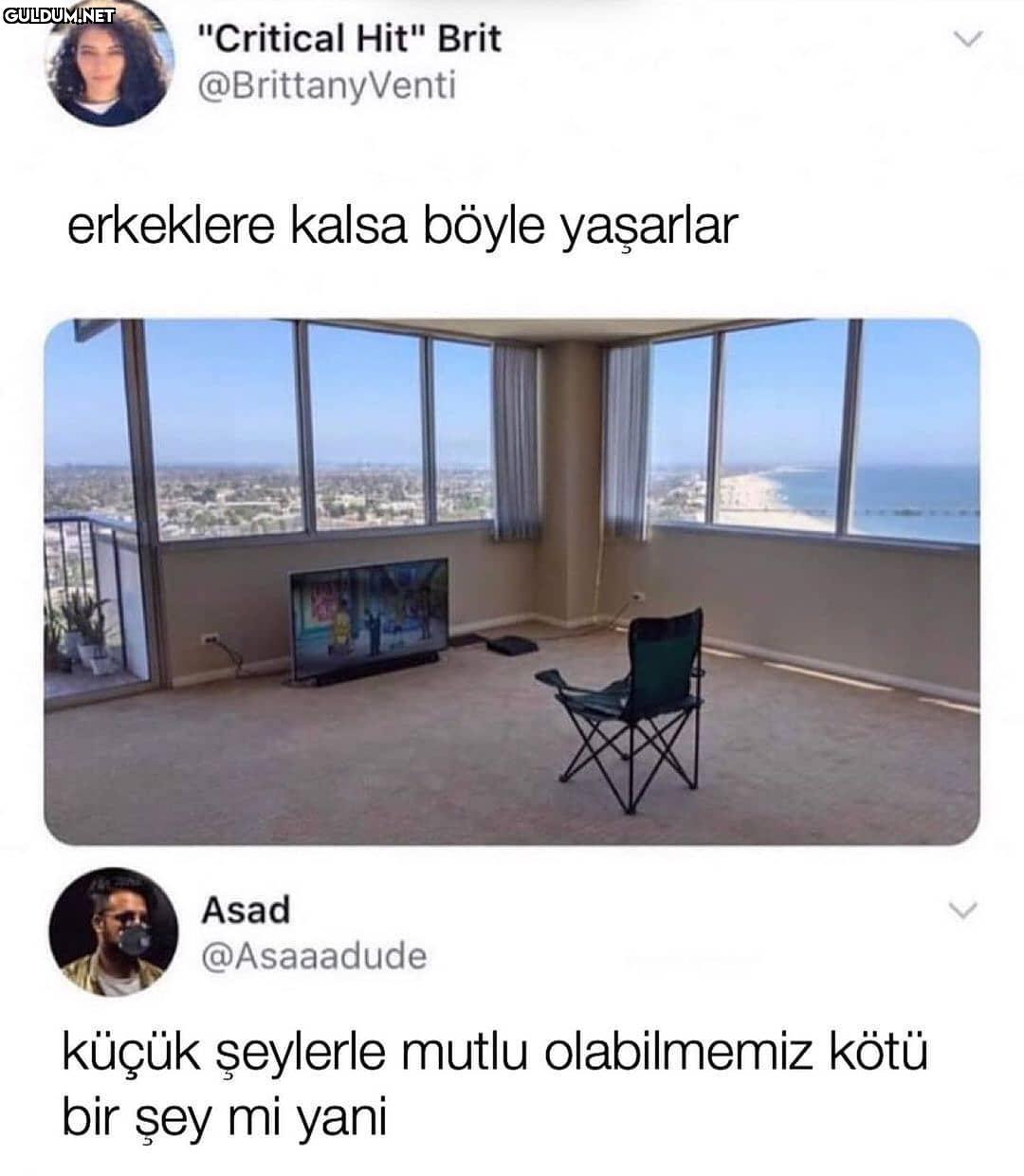 Televizyon yerine...