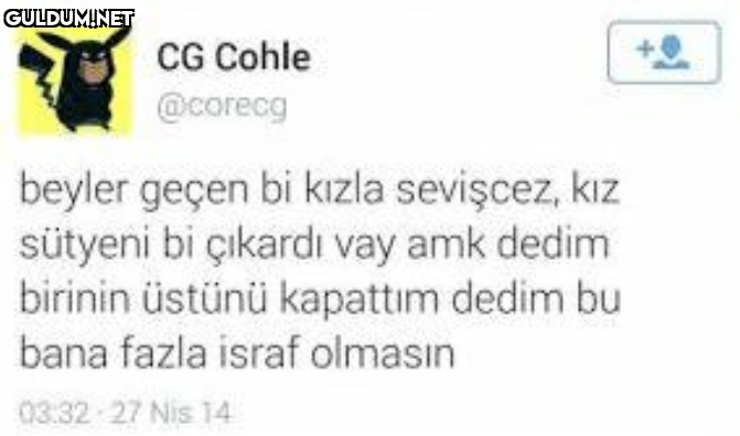 CG Cohle @corecg beyler...