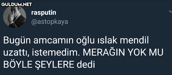 rasputin @astopkaya Bugün...