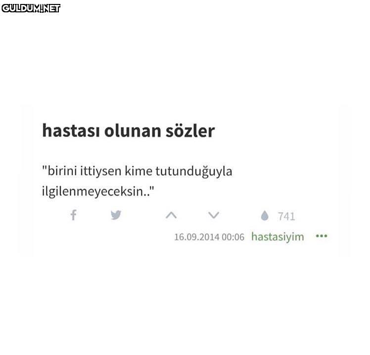 hastası olunan sözler...