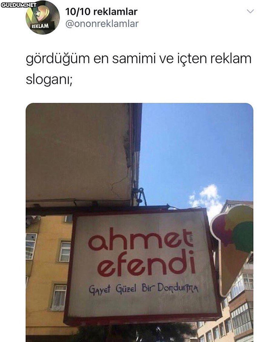 sayfanın biosuna "gayet...