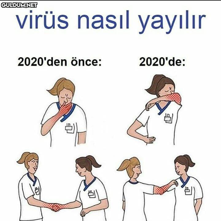 virüs nasıl yayılır...