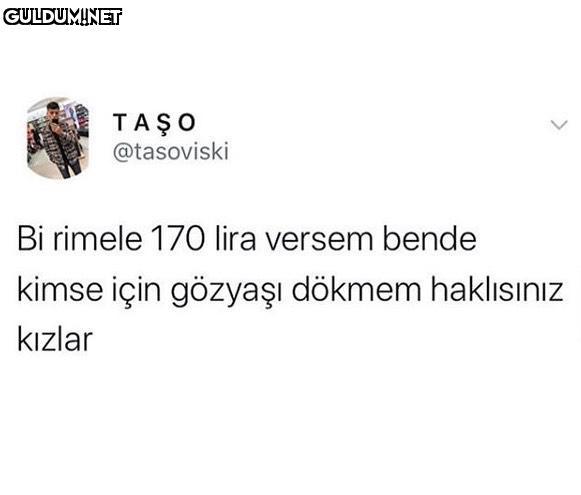 TAŞO @tasoviski Bi rimele...