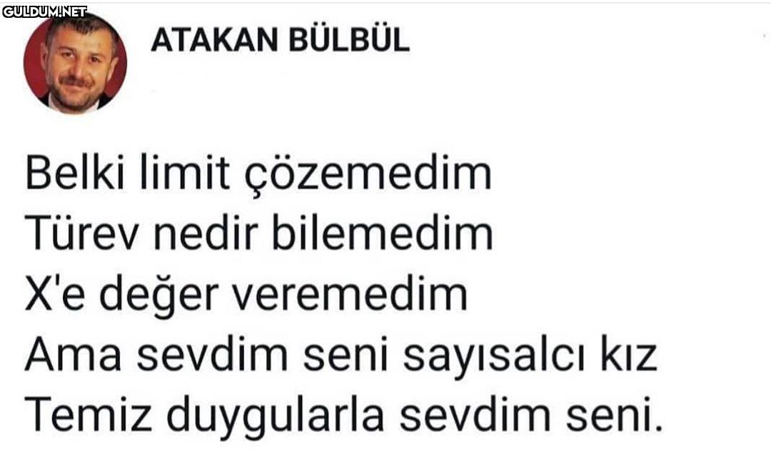 ne sayısalım ne sözelim be...