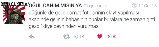 OĞUL CANIM MISIN YA...