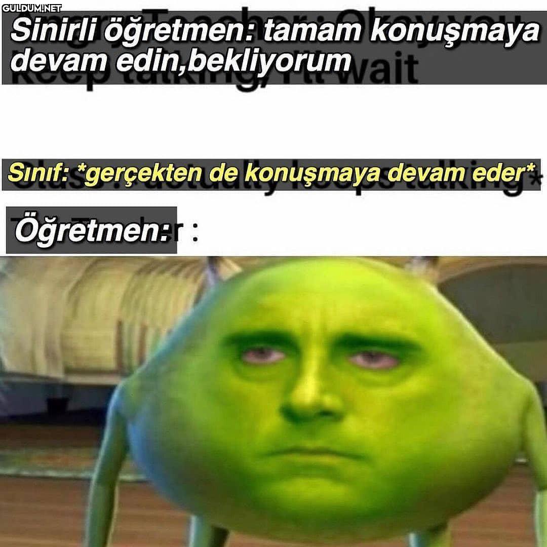 Bu cümleden sonra konuşanı...