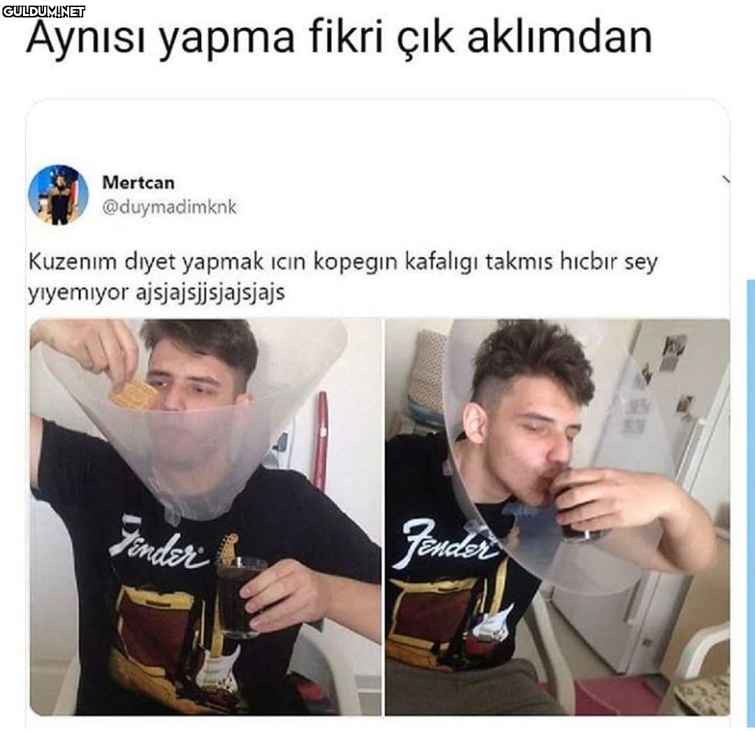 Aynısı yapma fikri çık...